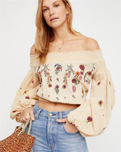 Blusa Asimétrica con Manga Farol - Image 6