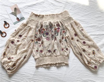 Blusa Asimétrica con Manga Farol - Image 8