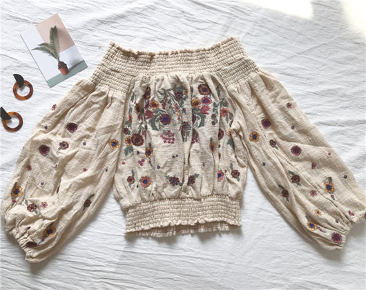 Blusa Asimétrica con Manga Farol - Image 8