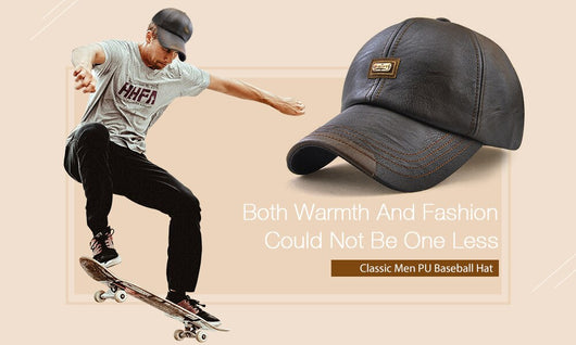Gorra de Béisbol en Cuero Genuino para Hombre - Image 5