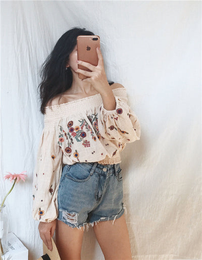Blusa Asimétrica con Manga Farol - Image 10