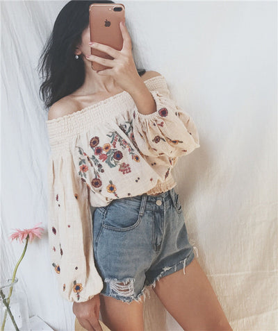 Blusa Asimétrica con Manga Farol - Image 15