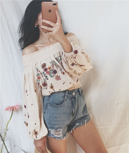 Blusa Asimétrica con Manga Farol - Image 15