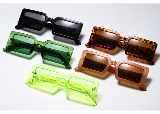 Gafas de Sol Cuadradas Retro Montura Pequeña - Image 13