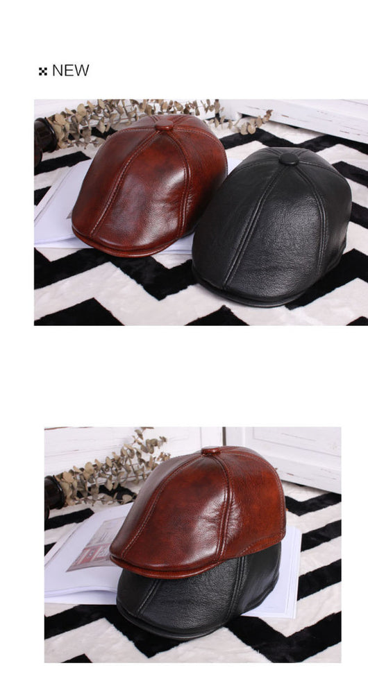 Boina de Cuero Fina para Mujer - Image 6