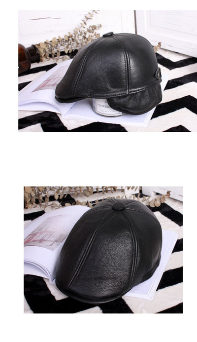 Boina de Cuero Fina para Mujer - Image 9