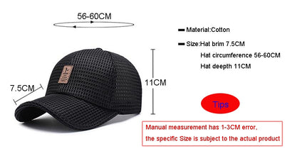 Gorra Deportiva de Malla Ajustable con Protección Solar - Image 13