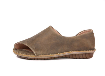 Sandalias de Cuero Artesanales para Mujer con Diseño de Pez - Image 13