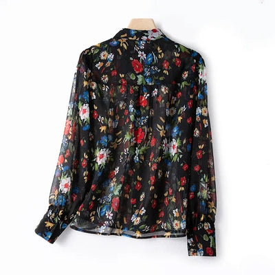 Blusa Floral Margaritas para Mujer - Image 9
