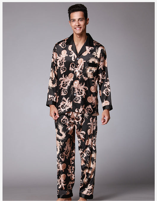 Pijama Largo para Hombre - Conjunto Cómodo de Pantalón y Manga Larga - Image 7
