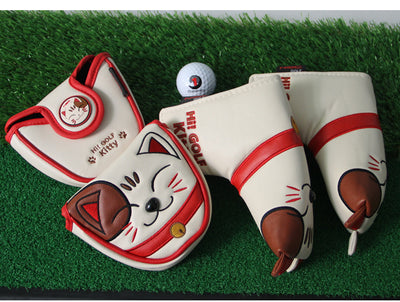Funda para Putter Golf Bordada Impermeable Tela PU - Image 9