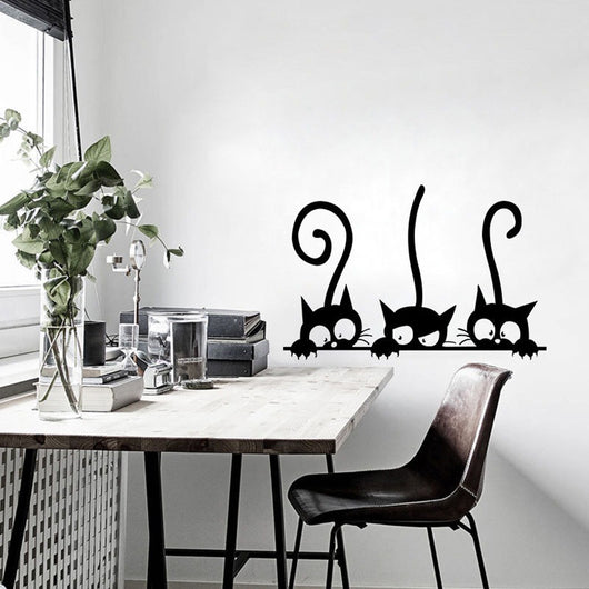 Pegatina de Pared Tres Gatitos Adorables - Image 3