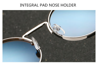 Gafas de Sol Redondas Retro con Lentes Espejadas - Estilo Europeo Trendy - Image 14