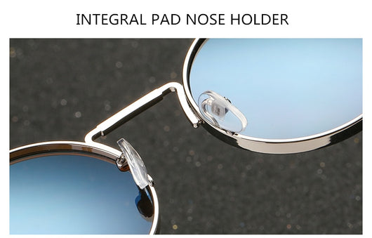 Gafas de Sol Redondas Retro con Lentes Espejadas - Estilo Europeo Trendy - Image 14
