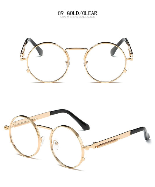 Gafas de Sol Redondas Retro con Lentes Espejadas - Estilo Europeo Trendy - Image 27