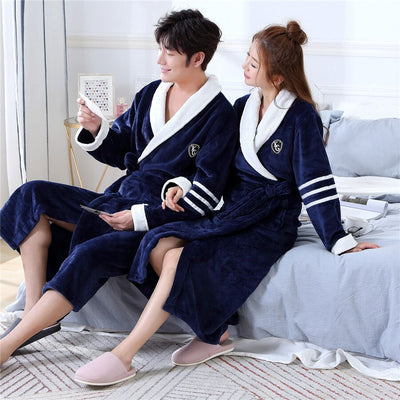 Pijama de Pareja en Terciopelo Coralino - Ropa de Casa Cómoda - Image 8