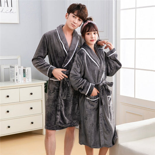 Pijama de Pareja en Terciopelo Coralino - Ropa de Casa Cómoda - Image 12