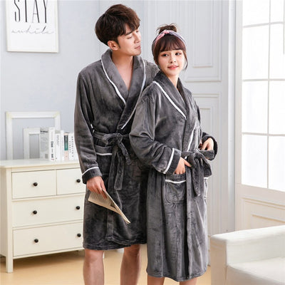 Pijama de Pareja en Terciopelo Coralino - Ropa de Casa Cómoda - Image 13