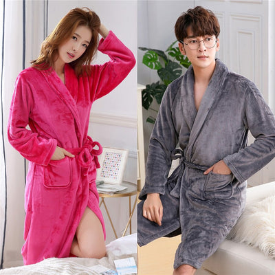 Pijama de Pareja en Terciopelo Coralino - Ropa de Casa Cómoda - Image 15