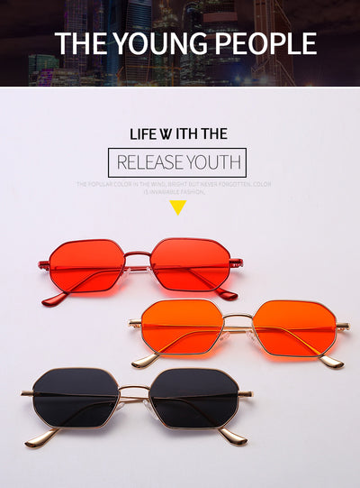 Gafas de Sol Retro Geométricas Pequeñas - Image 5