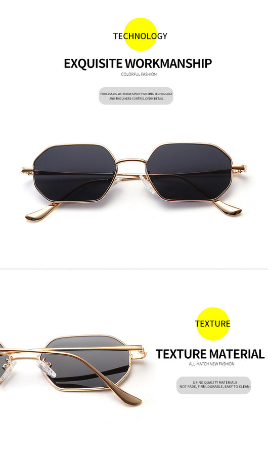 Gafas de Sol Retro Geométricas Pequeñas - Image 7
