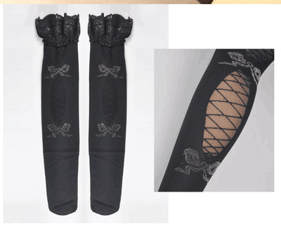 Medias de Diamante Jacquard - Image 11