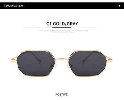 Gafas de Sol Retro Geométricas Pequeñas - Image 12