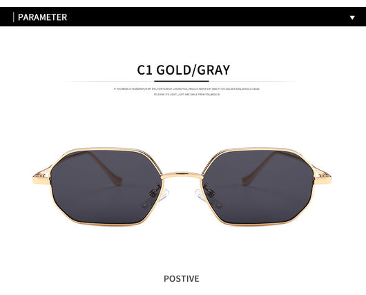 Gafas de Sol Retro Geométricas Pequeñas - Image 12