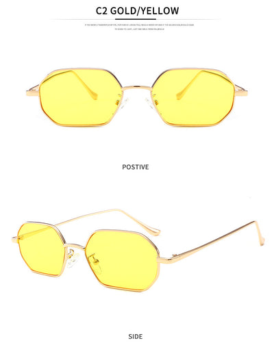 Gafas de Sol Retro Geométricas Pequeñas - Image 14
