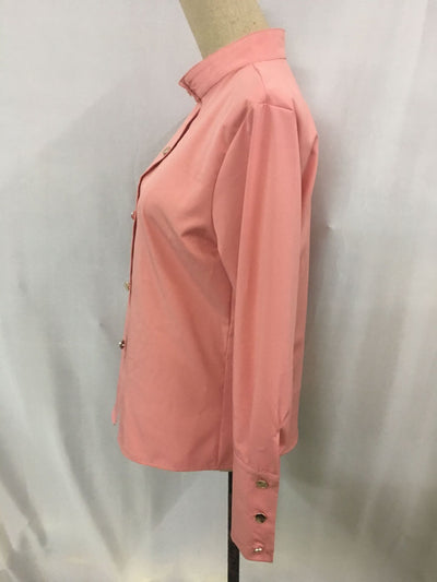 Blusa Ejecutiva de Cuello Alto y Manga Larga para Mujer - Image 6
