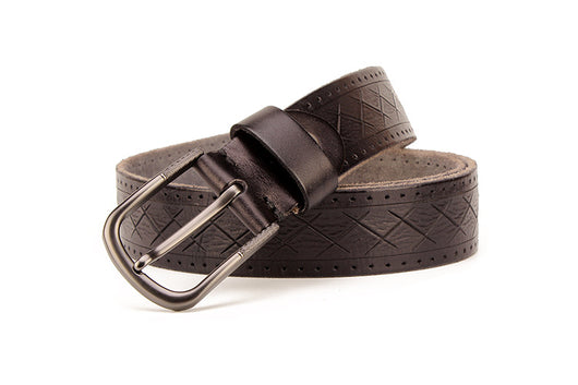 Cinturón de Cuero para Hombre con Hebilla de Pasador - Image 18