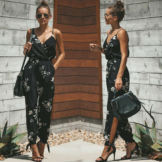 Jumpsuit Escotado con Bolsillos y Tirantes Ajustables - Diseño Sensual y Moderno - Image 15
