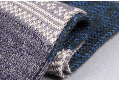 Bufanda Larga Tejida para Hombre - Calidez y Estilo - Image 13
