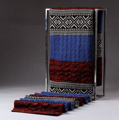 Bufanda Larga Tejida para Hombre - Calidez y Estilo - Image 14