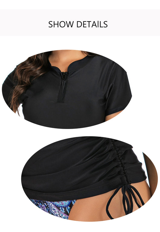 Traje de Surf Manga Larga Dividido - Image 17