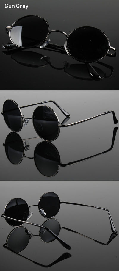 Gafas de Sol Retro Redondas con Estilo - Image 4
