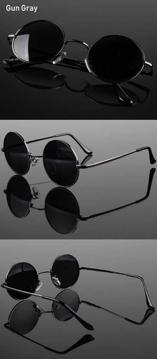 Gafas de Sol Retro Redondas con Estilo - Image 4