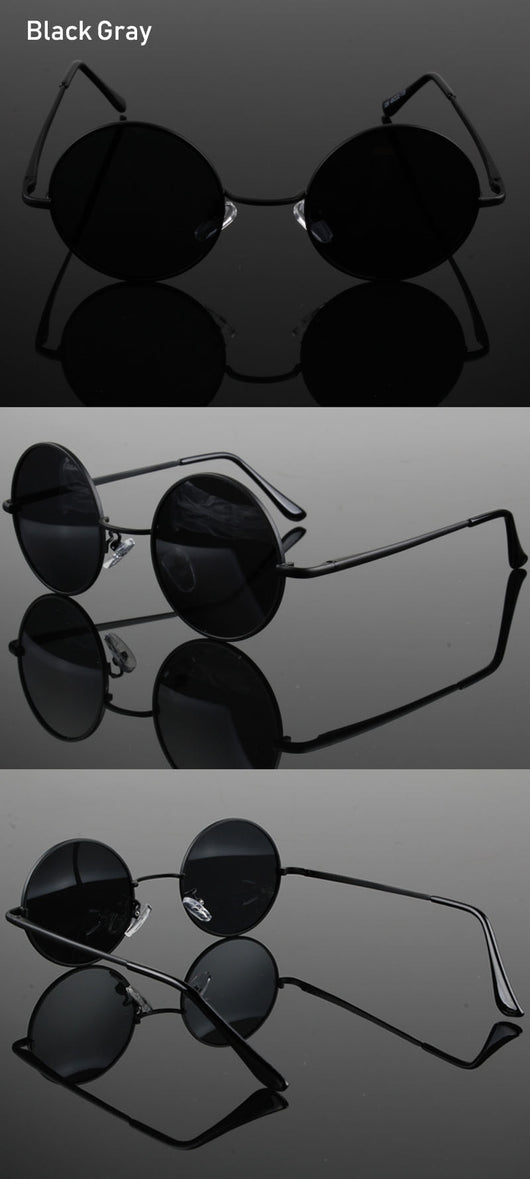 Gafas de Sol Retro Redondas con Estilo - Image 5