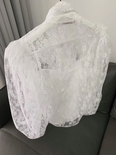 Blusa de Encaje Bordado Elegante - Image 15