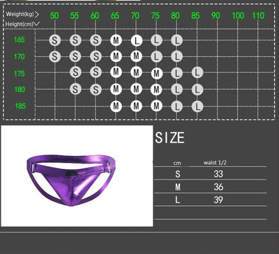 Tanga Clásica de Cuero Sintético para Hombre - Image 5