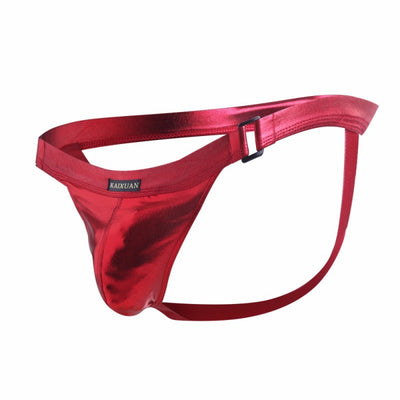 Tanga Clásica de Cuero Sintético para Hombre - Image 7