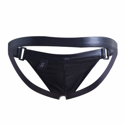 Tanga Clásica de Cuero Sintético para Hombre - Image 11