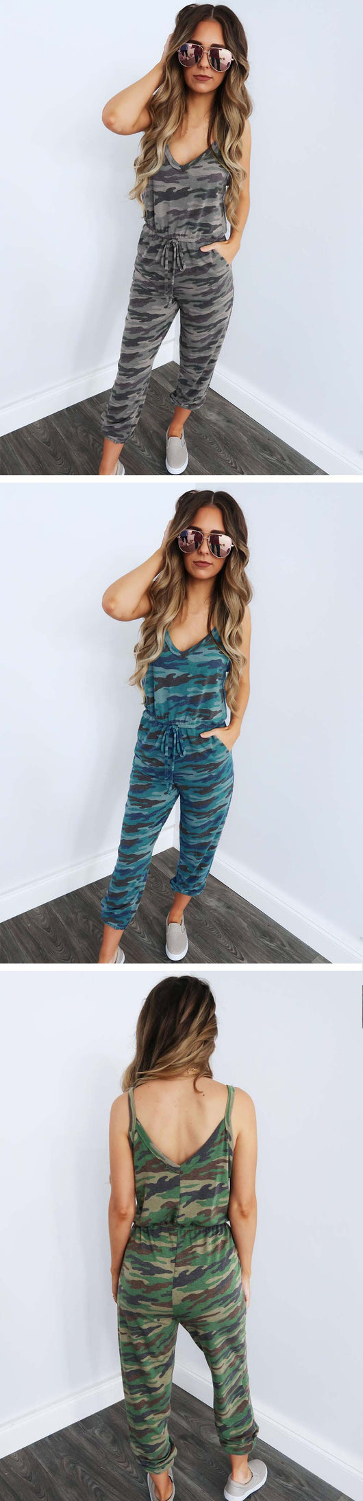 Jumpsuit Ajustado con Tirantes - Image 6