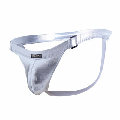 Tanga Clásica de Cuero Sintético para Hombre - Image 16
