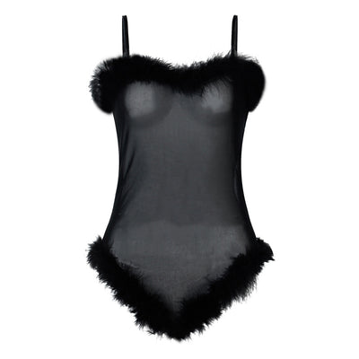 Traje de Baño Enterizo con Red Fruncida para Mujer - Image 20