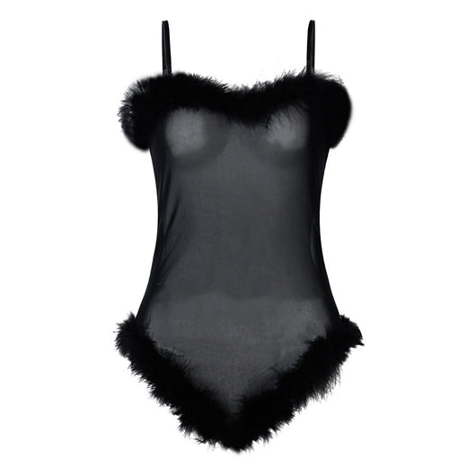 Traje de Baño Enterizo con Red Fruncida para Mujer - Image 20