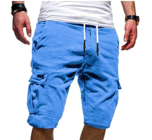 Pantalones cortos deportivos casuales para hombre - Verano - Image 16