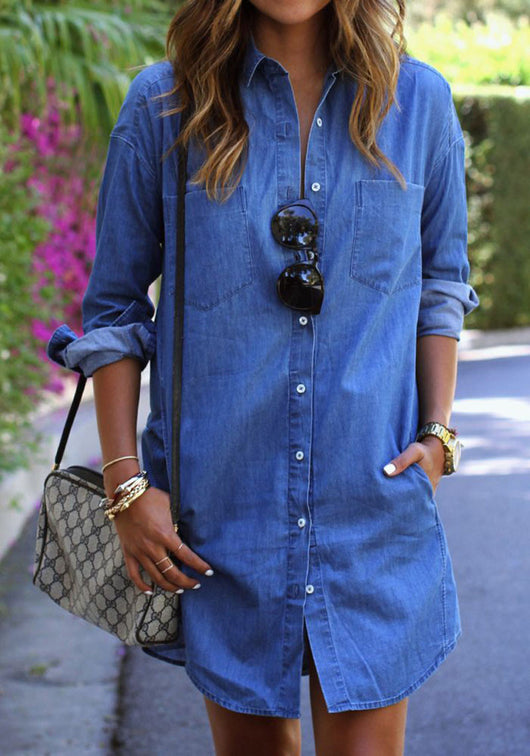 Vestido Casual de Mezclilla Mila - Image 9
