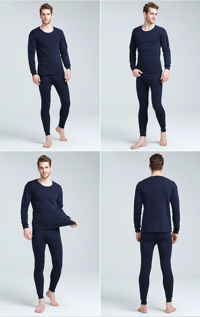 Camiseta Térmica Gruesa con Forro de Felpa para Hombre - Image 14