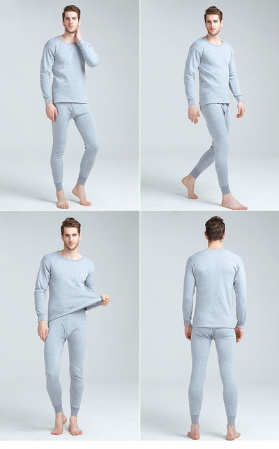 Camiseta Térmica Gruesa con Forro de Felpa para Hombre - Image 16